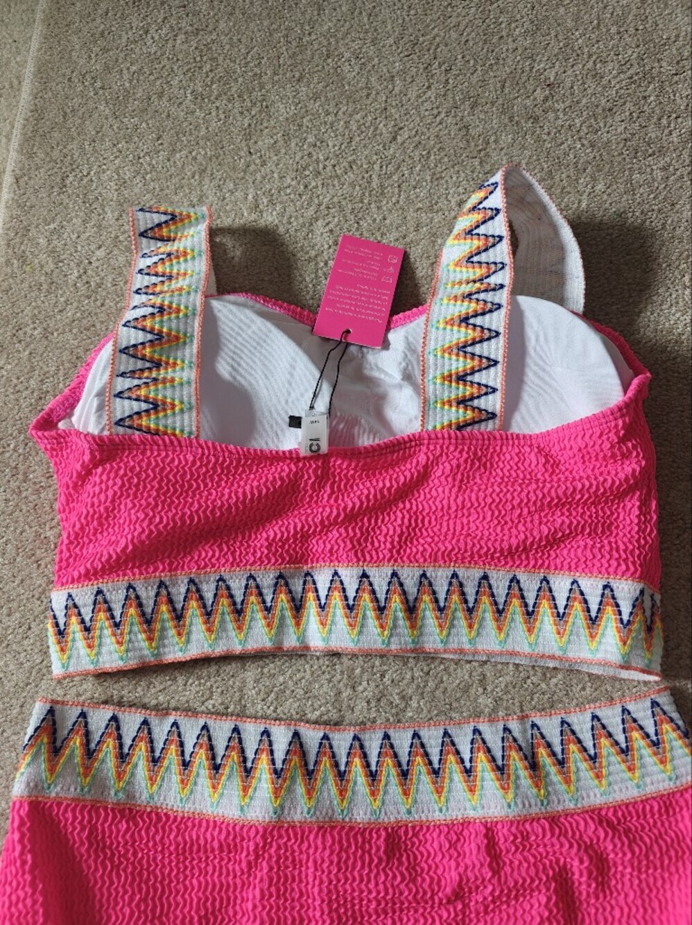 DACI Hot Pink Bikini High Rise - Picture 5 of 12
